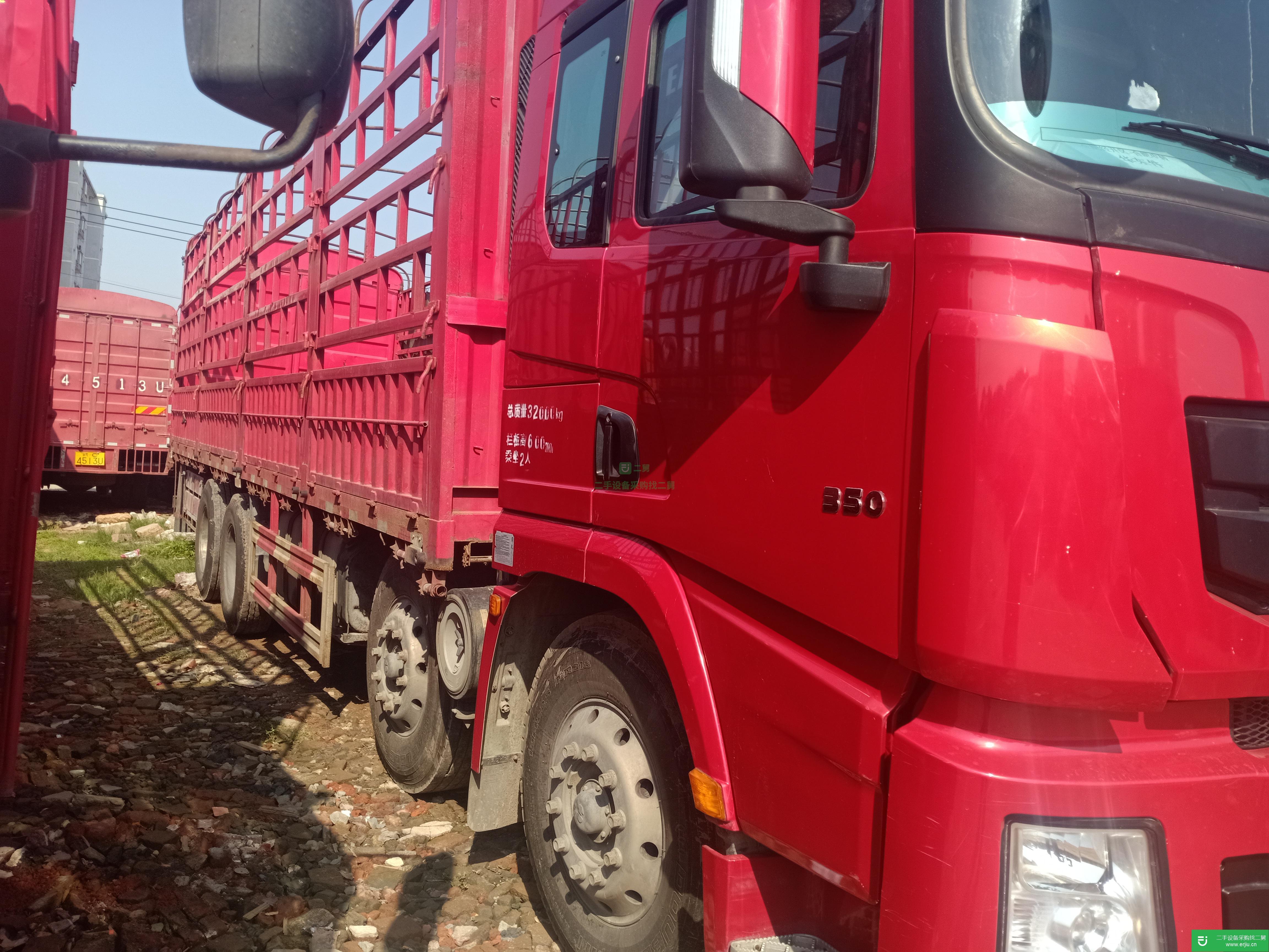 江西出售二手陜汽輕卡350馬力貨車