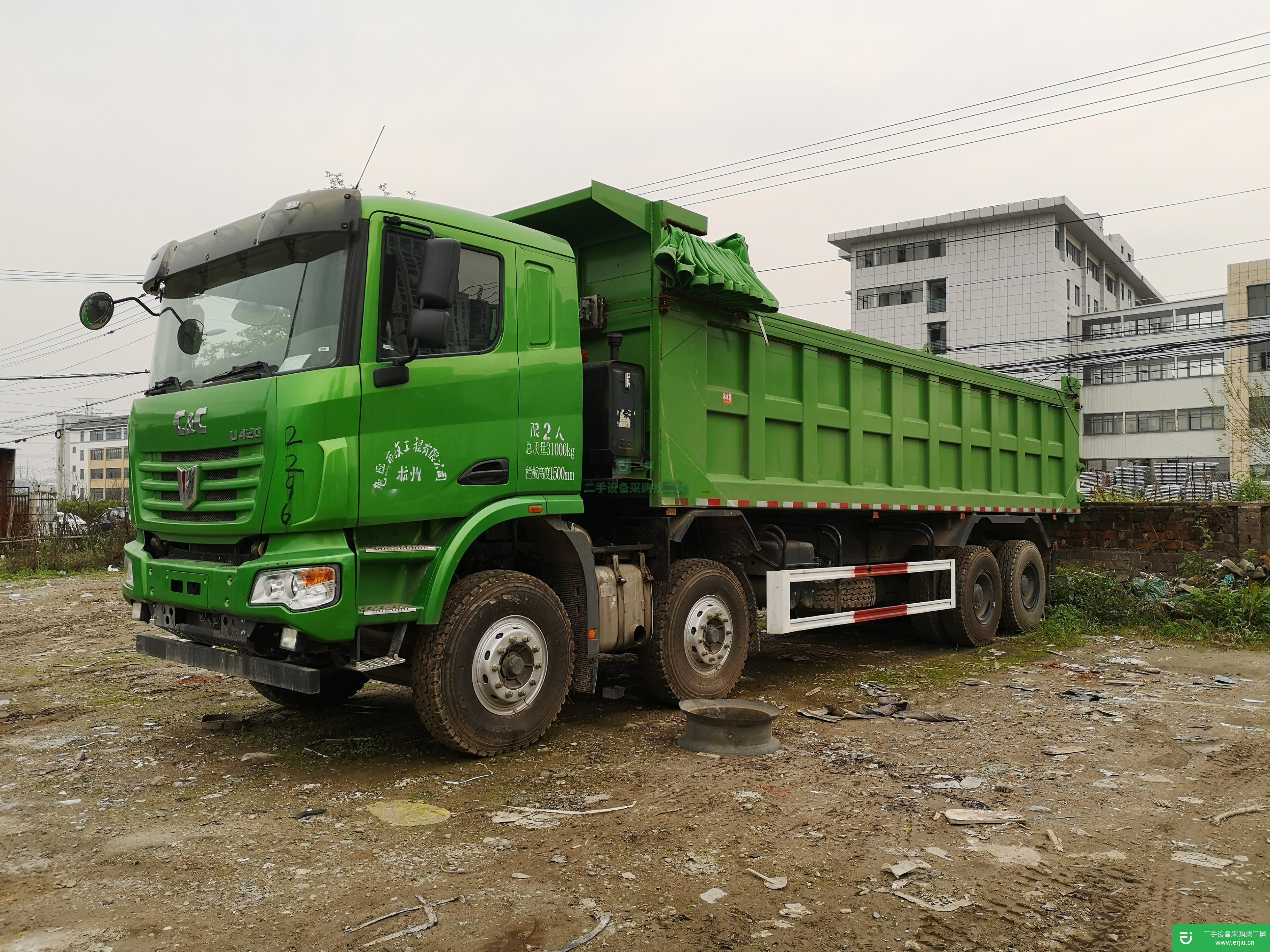 浙江出售二手聯(lián)合卡車430馬力自卸車
