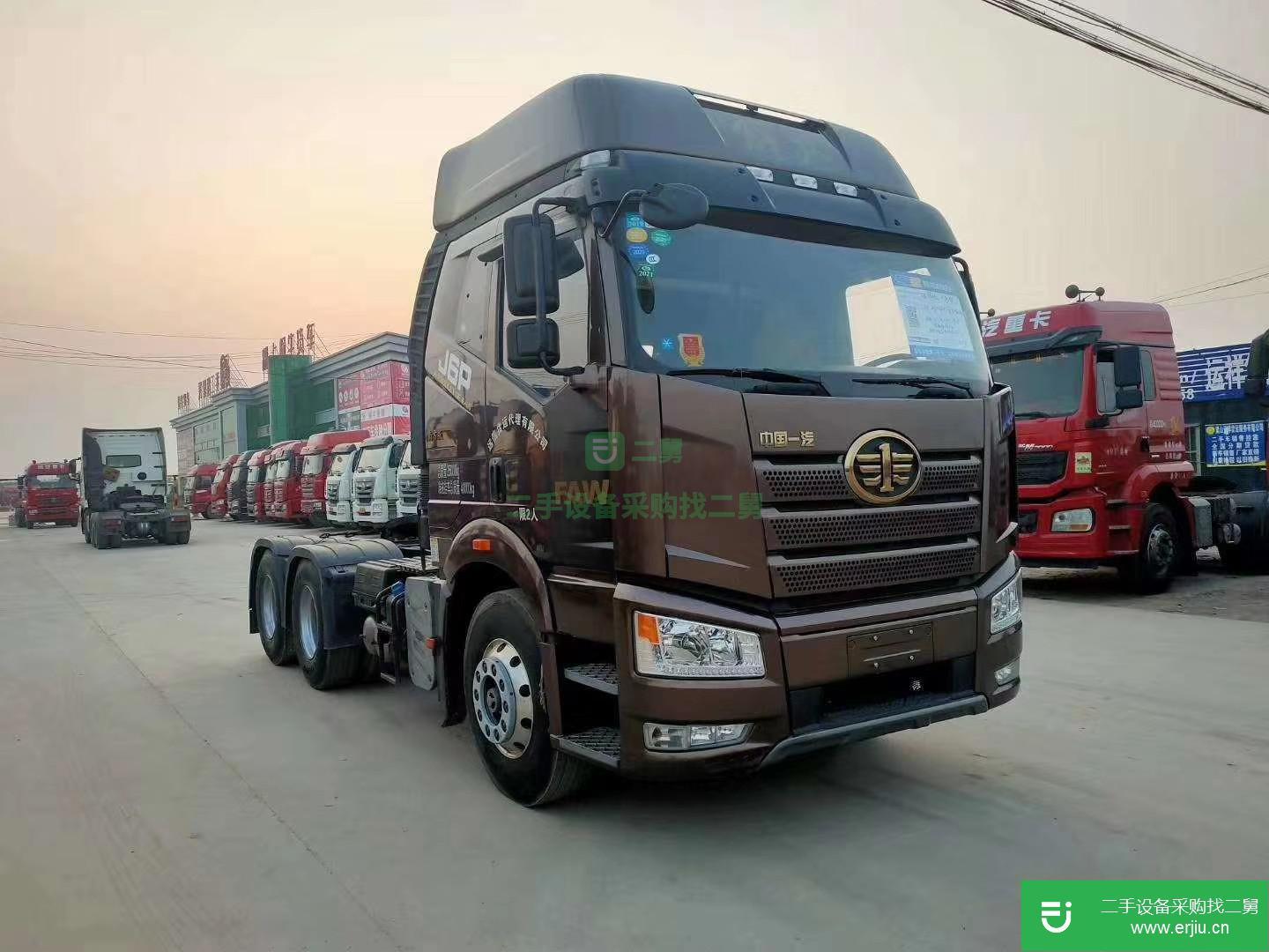 山東出售二手一汽解放牽引車