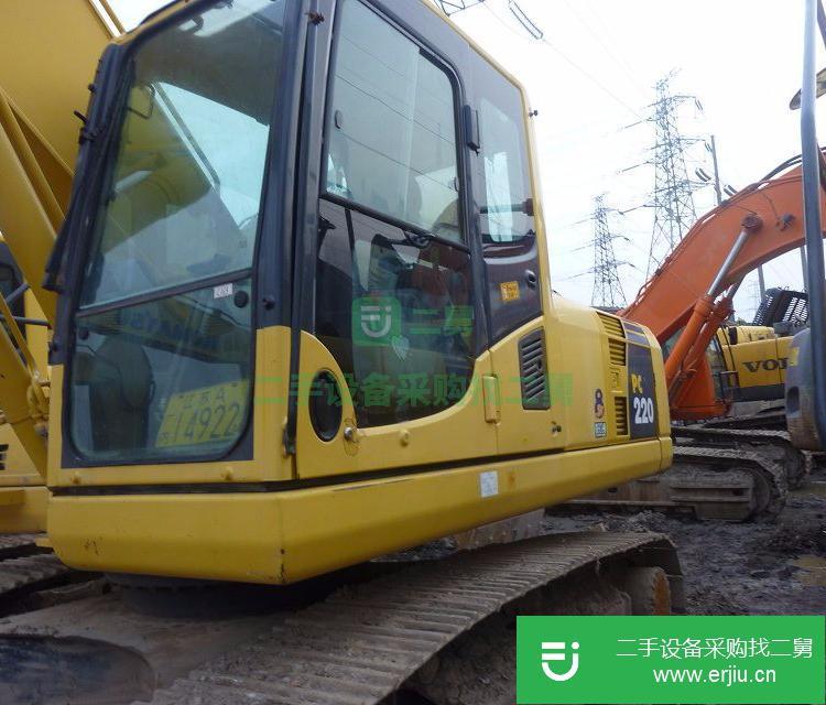 江蘇出售二手小松220-8挖掘機