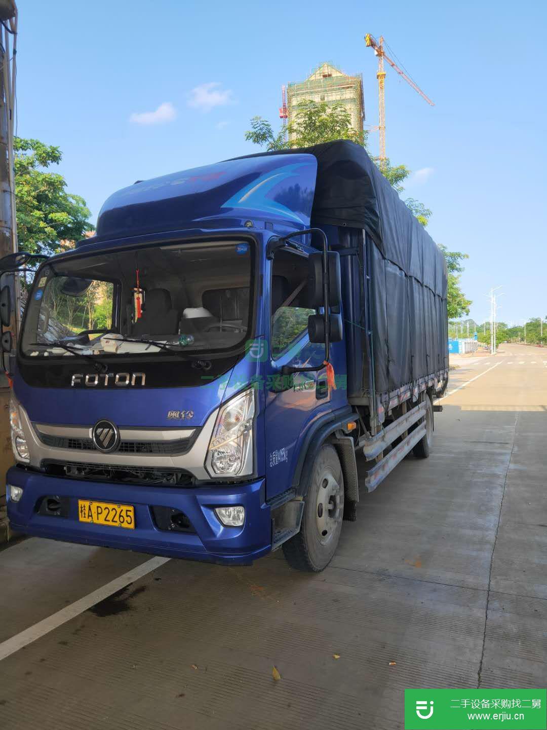 廣西出售二手福田奧鈴168馬力貨車