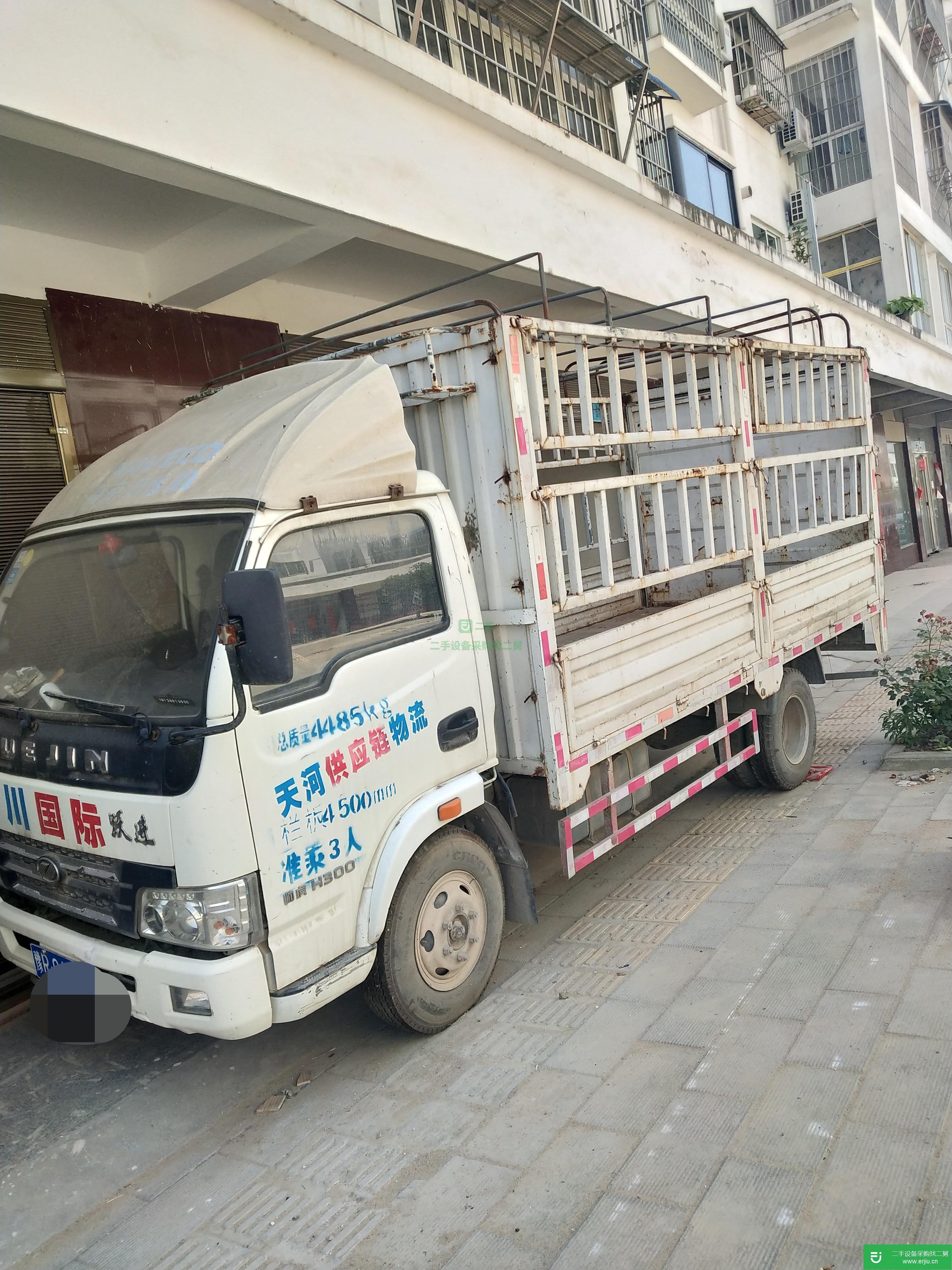 河南出售二手上汽躍進113馬力貨車