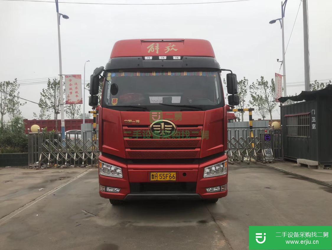 山東出售二手一汽解放牽引車