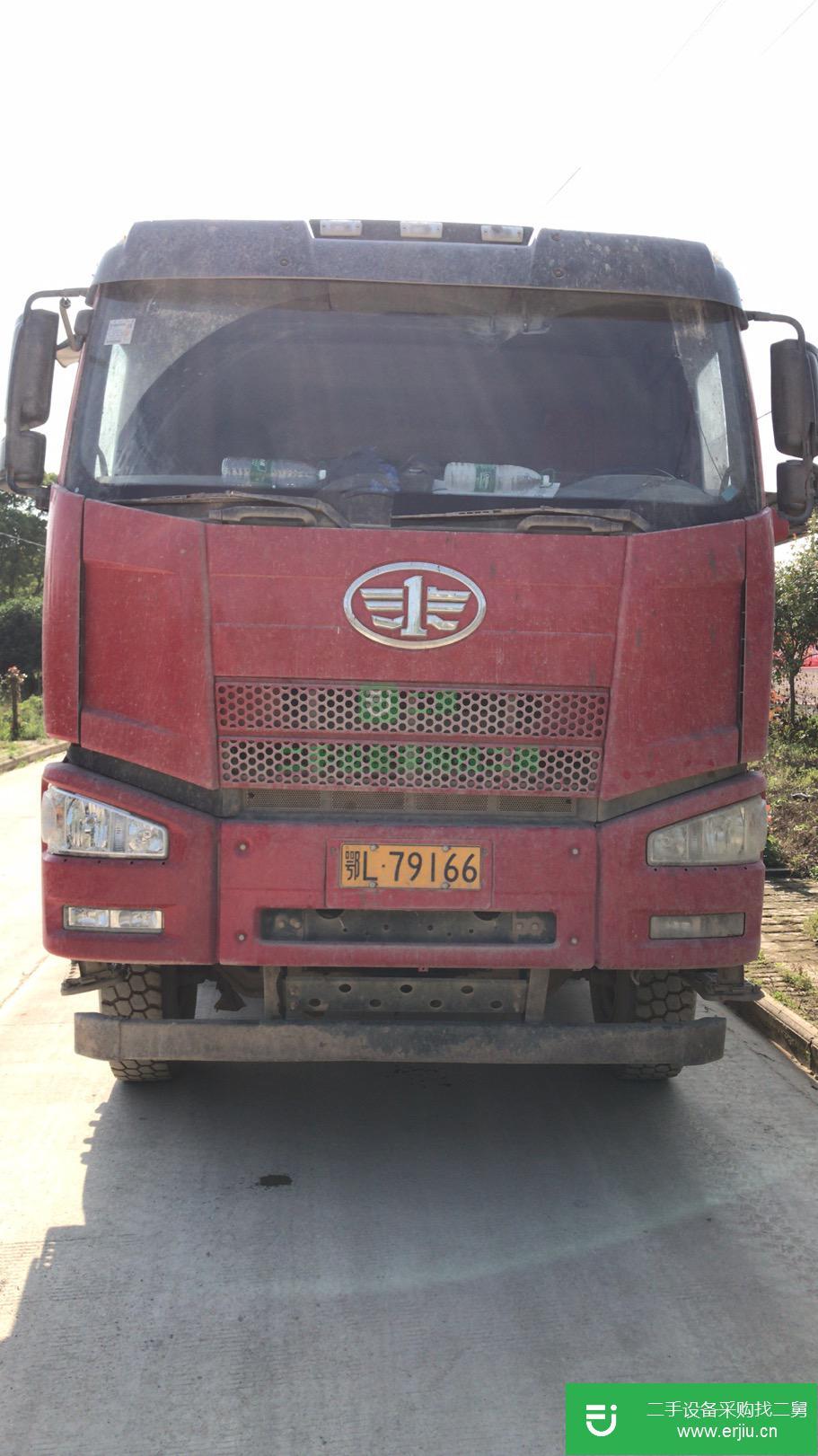 湖北出售二手一汽解放310馬力自卸車