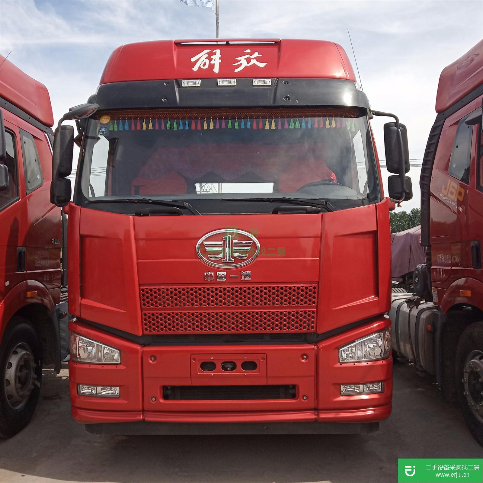 山東出售二手一汽解放J6P牽引車