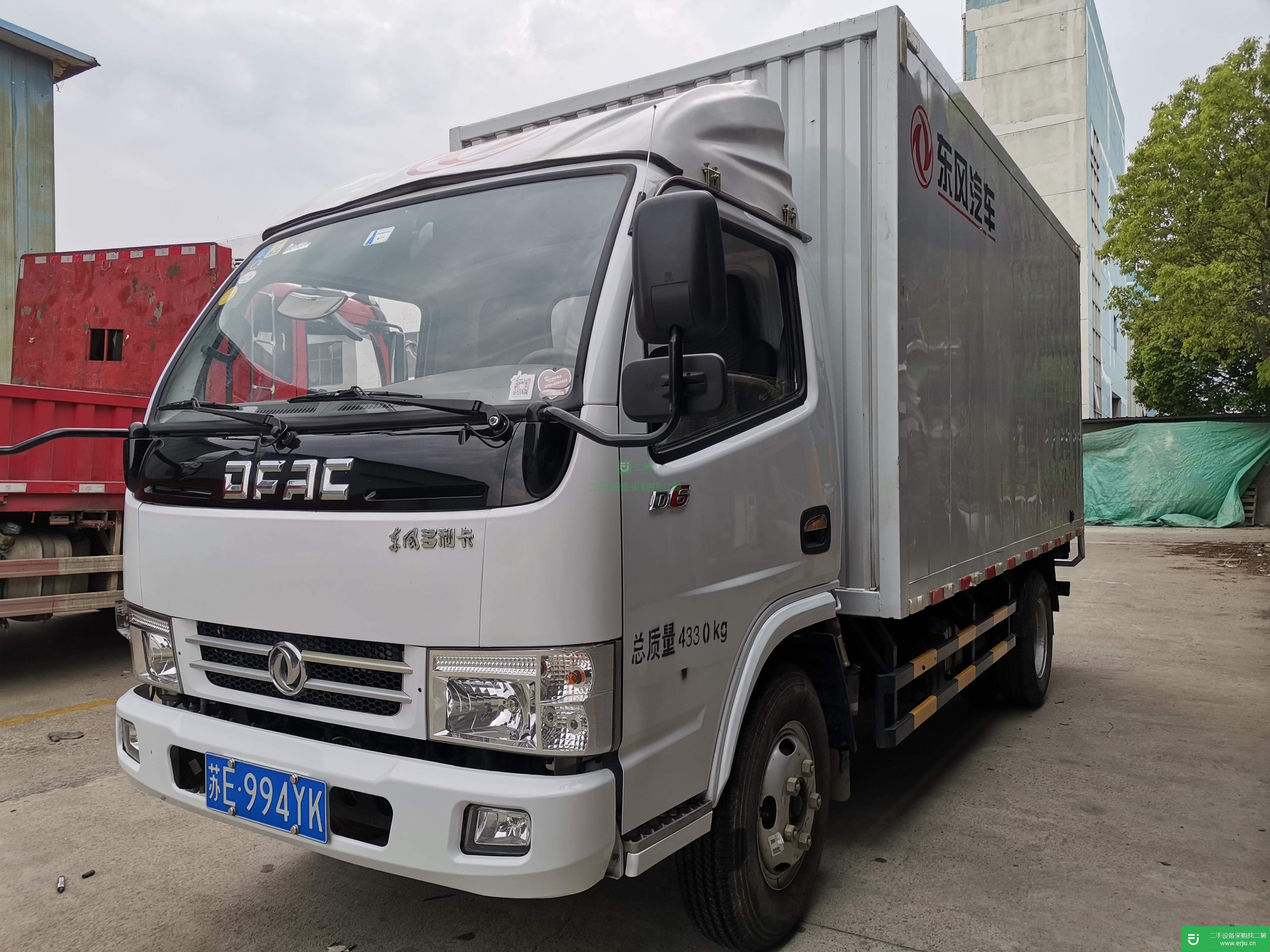 江蘇出售二手東風多利卡載貨車120馬力
