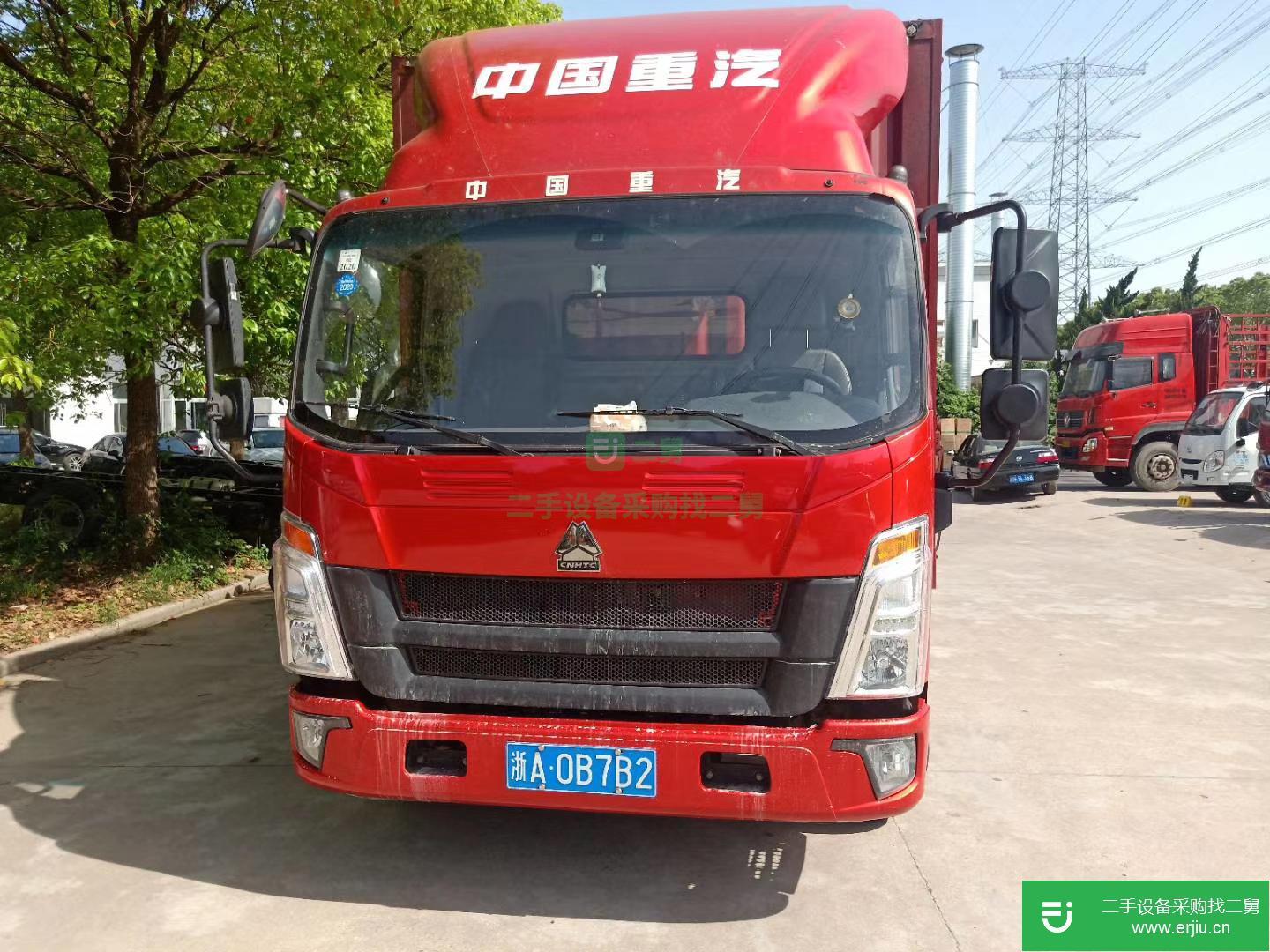 上海出售二手重汽豪沃載貨車143馬力