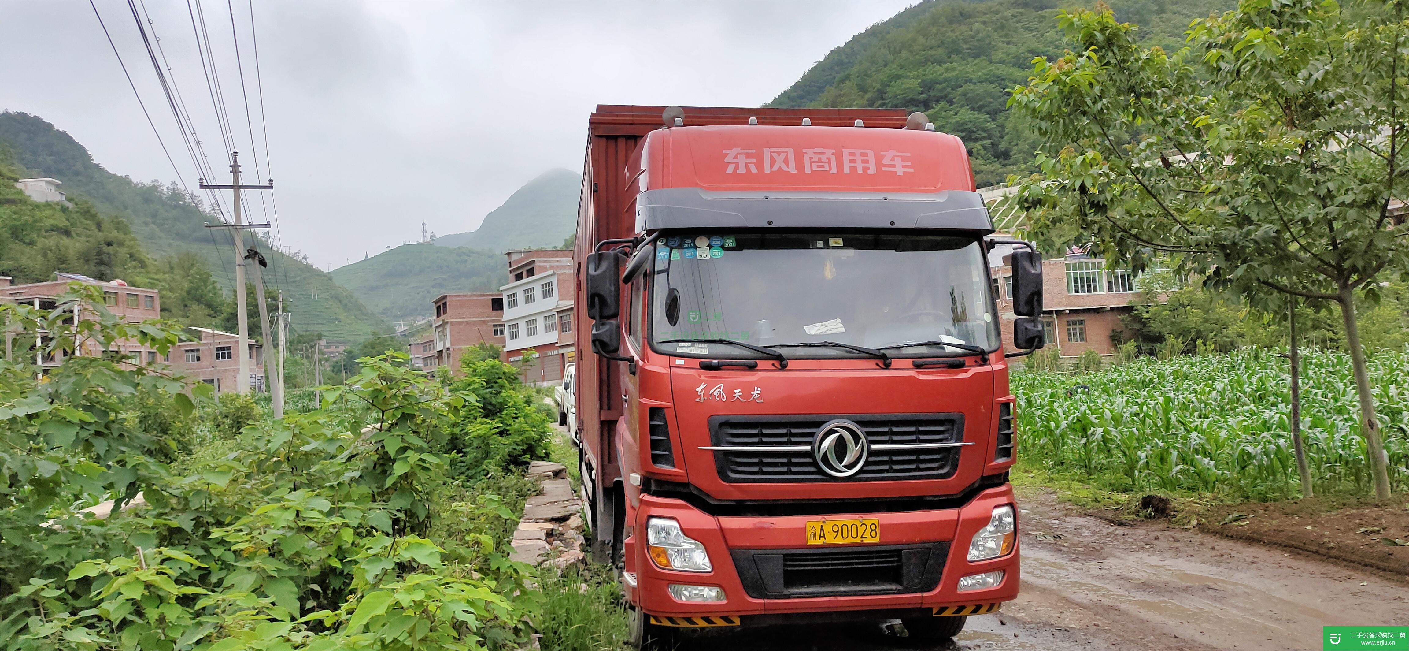 貴州省出售二手東風商用車載貨車