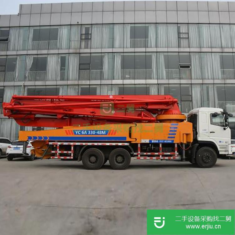 山東出售二手KNL52水泥泵車