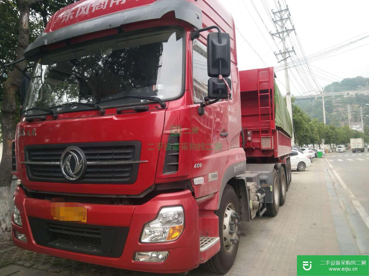 湖北出售二手東風(fēng)天龍牽引車400馬力