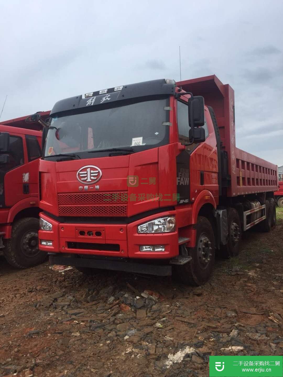 江西出售二手一汽解放J6P自卸車