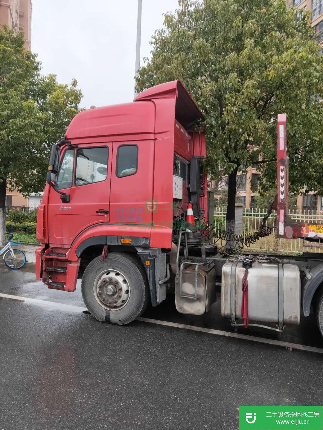 江蘇出售二手重汽豪瀚380馬力運輸車