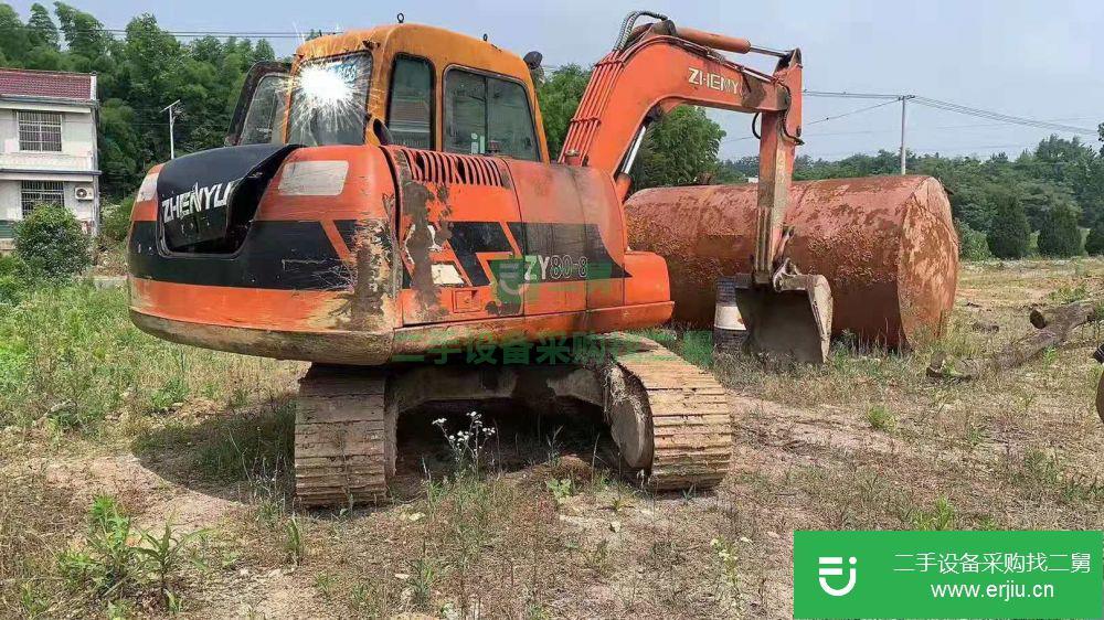 安徽省出售二手合肥振宇ZY80挖掘機