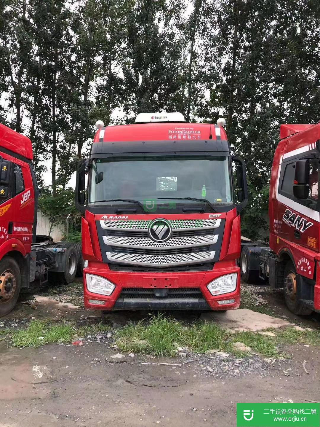 山東省出售二手福田歐曼牽引車