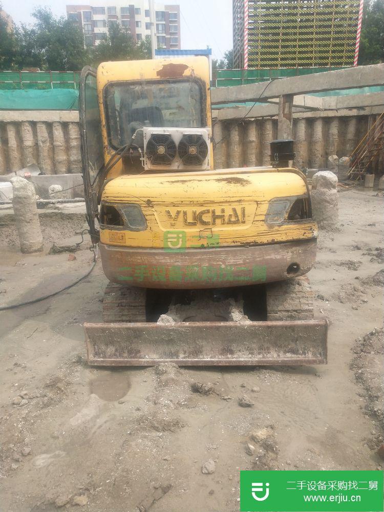 天津市出售二手玉柴YC55-8挖掘機