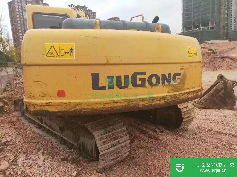 貴州省出售二手柳工CLG925D挖掘機
