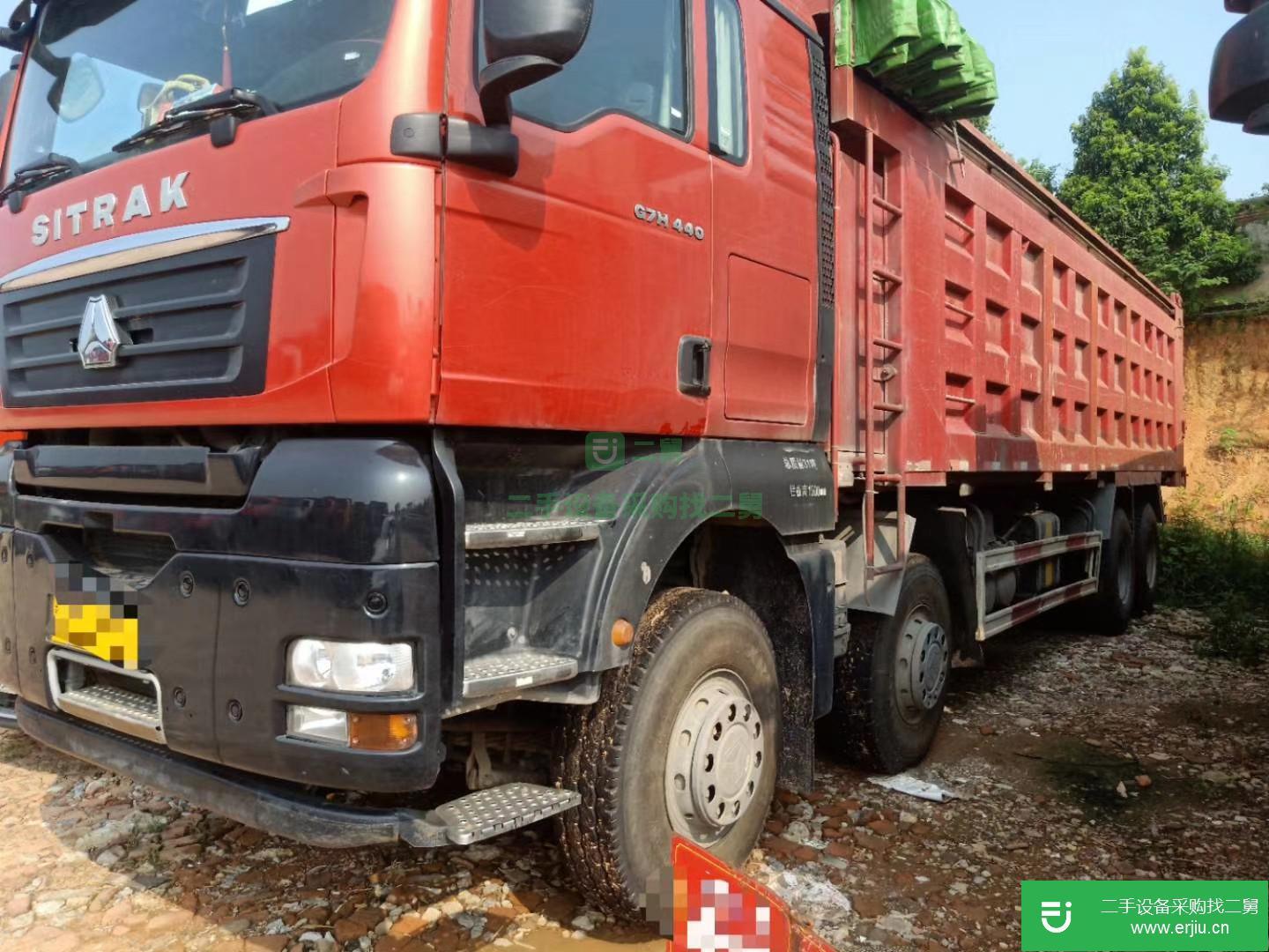 江西省出售二手重汽汕德卡自卸車
