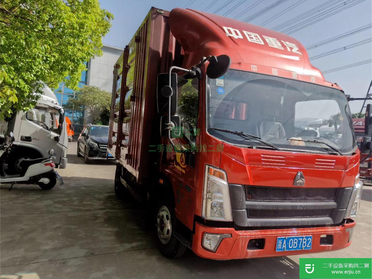 上海出售二手重汽豪沃載貨車143馬力