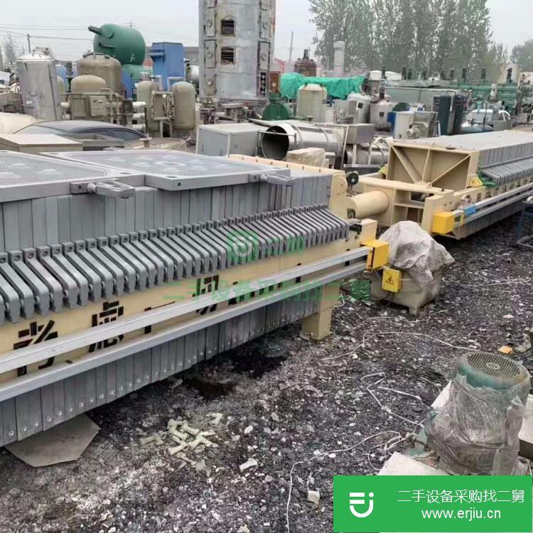 山東出售二手200平方程控隔膜壓濾機(jī)