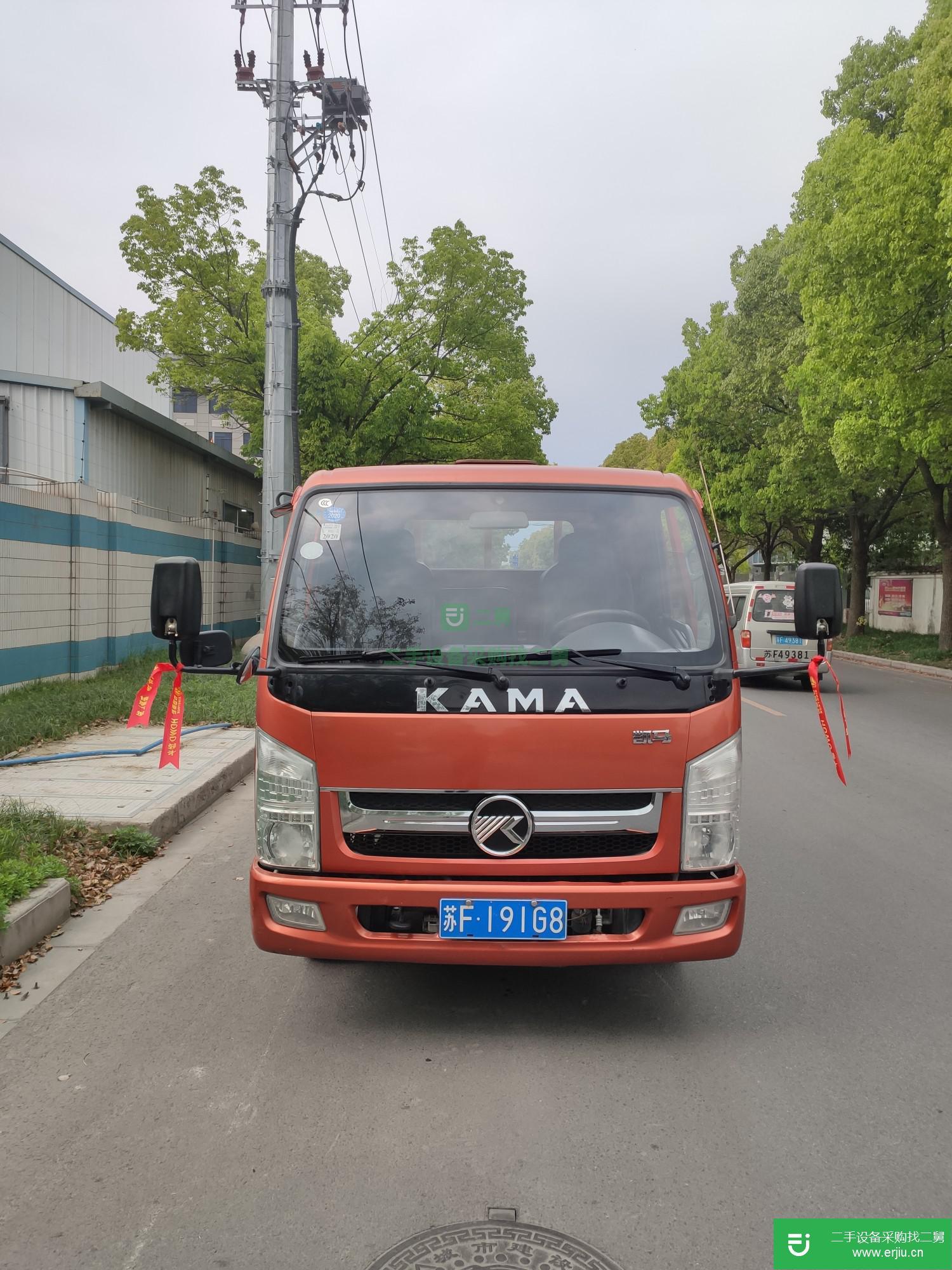 江蘇出售二手凱馬117馬力載貨車