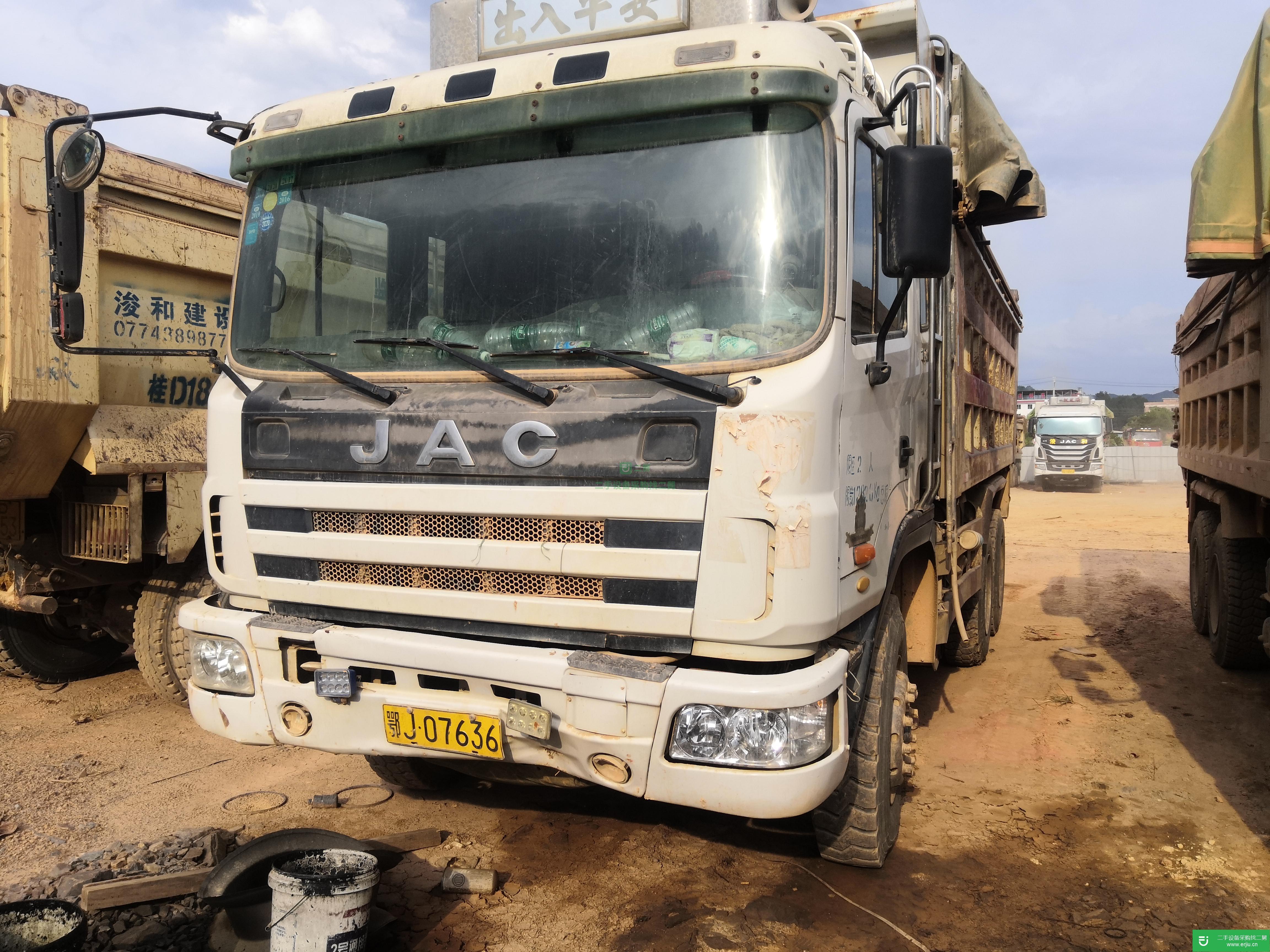廣西出售二手江淮格爾發自卸車