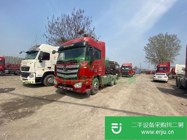江蘇出售二手福田歐曼490馬力牽引車