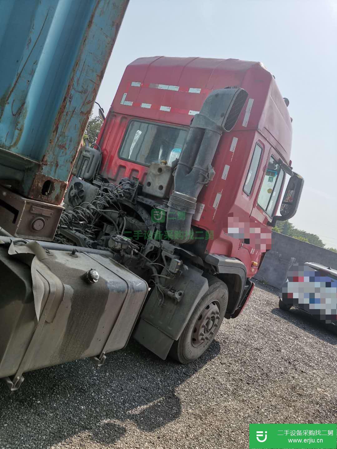 山東出售二手江淮格爾發(fā)290馬力貨車