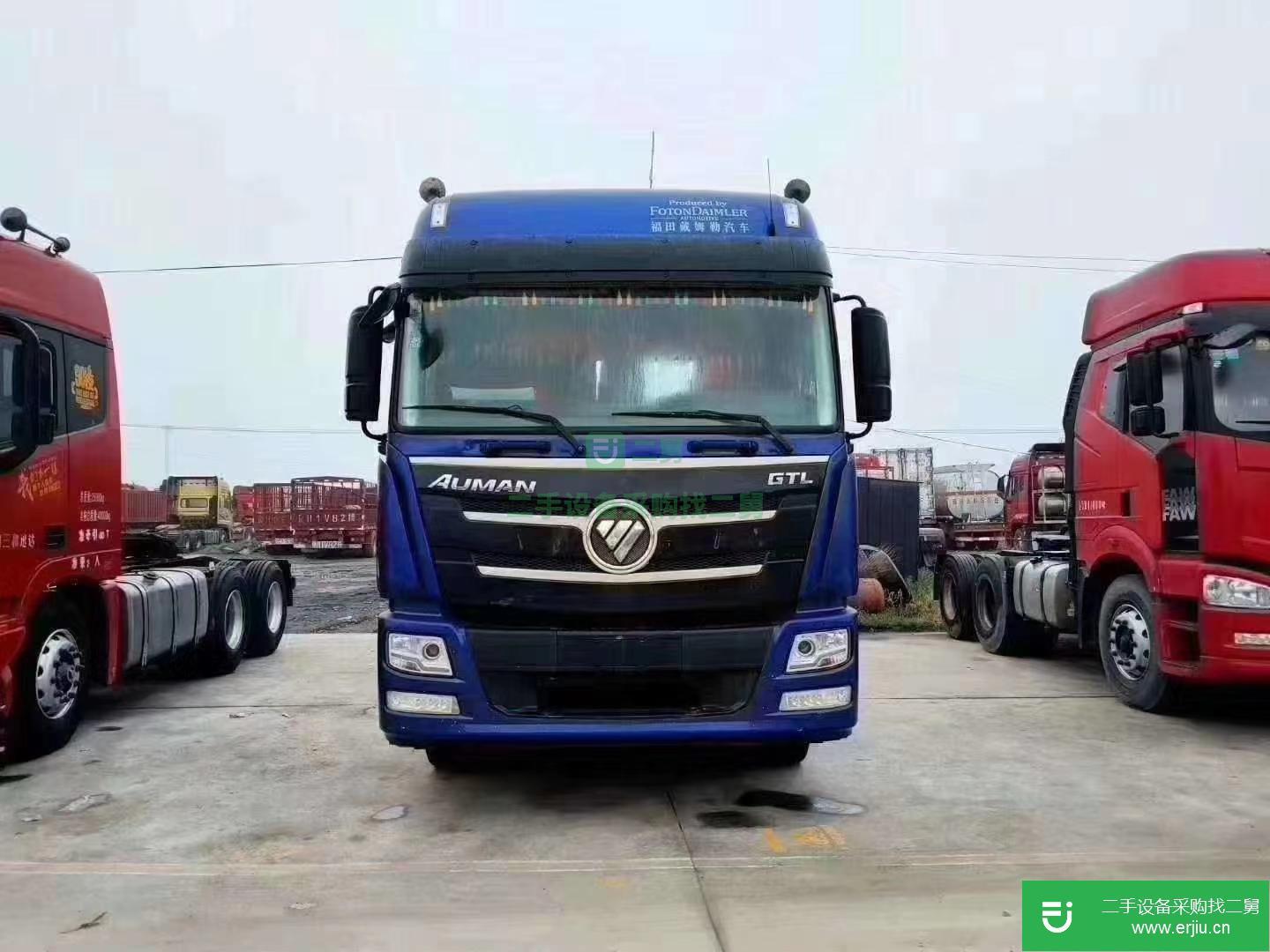 山東省出售二手福田歐曼牽引車