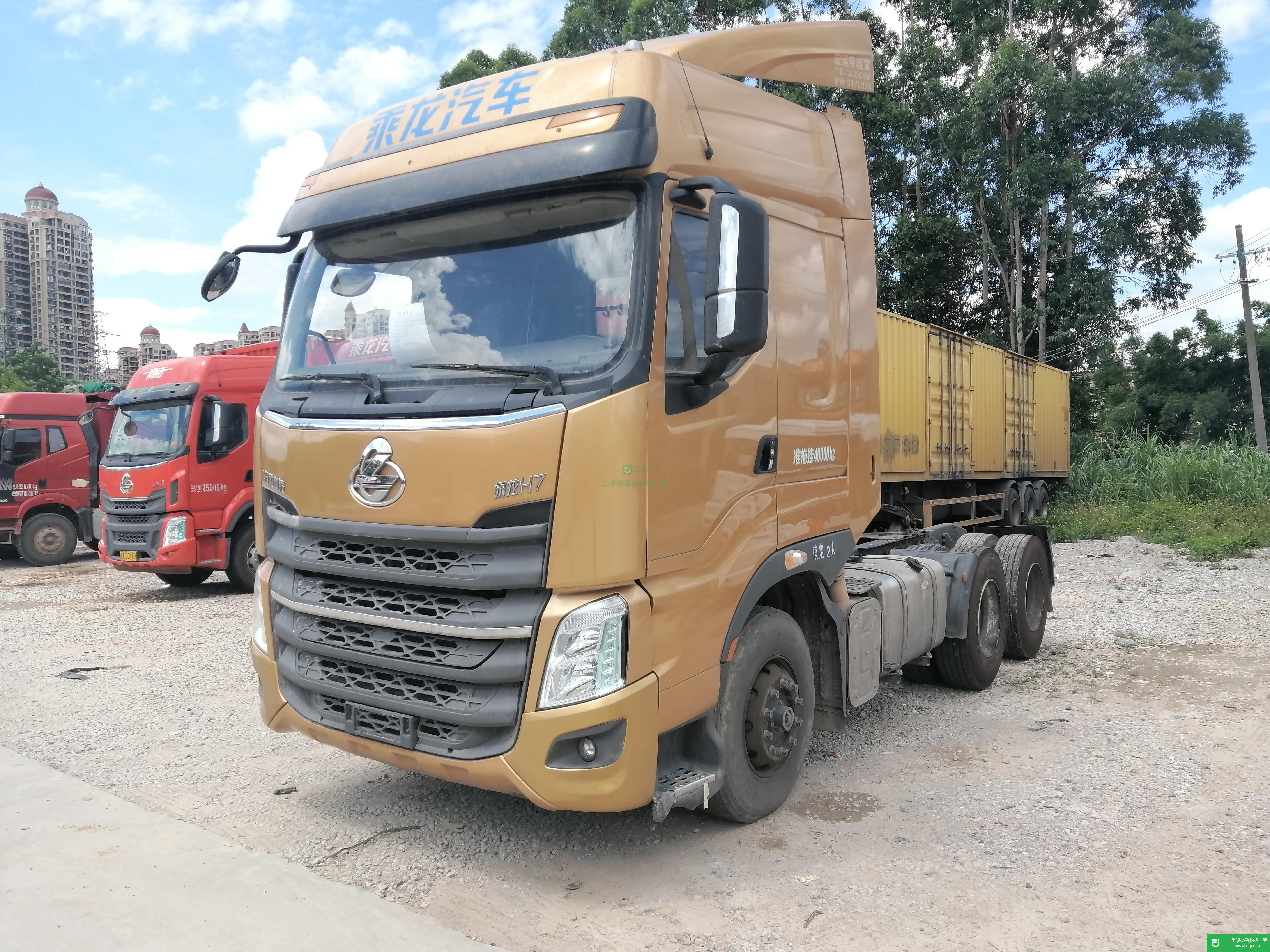 廣西出售二手東風柳汽520馬力牽引車