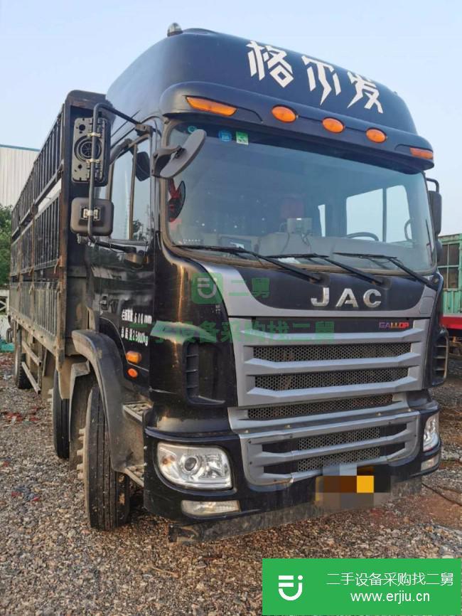湖北出售二手江淮格爾發廂式貨車
