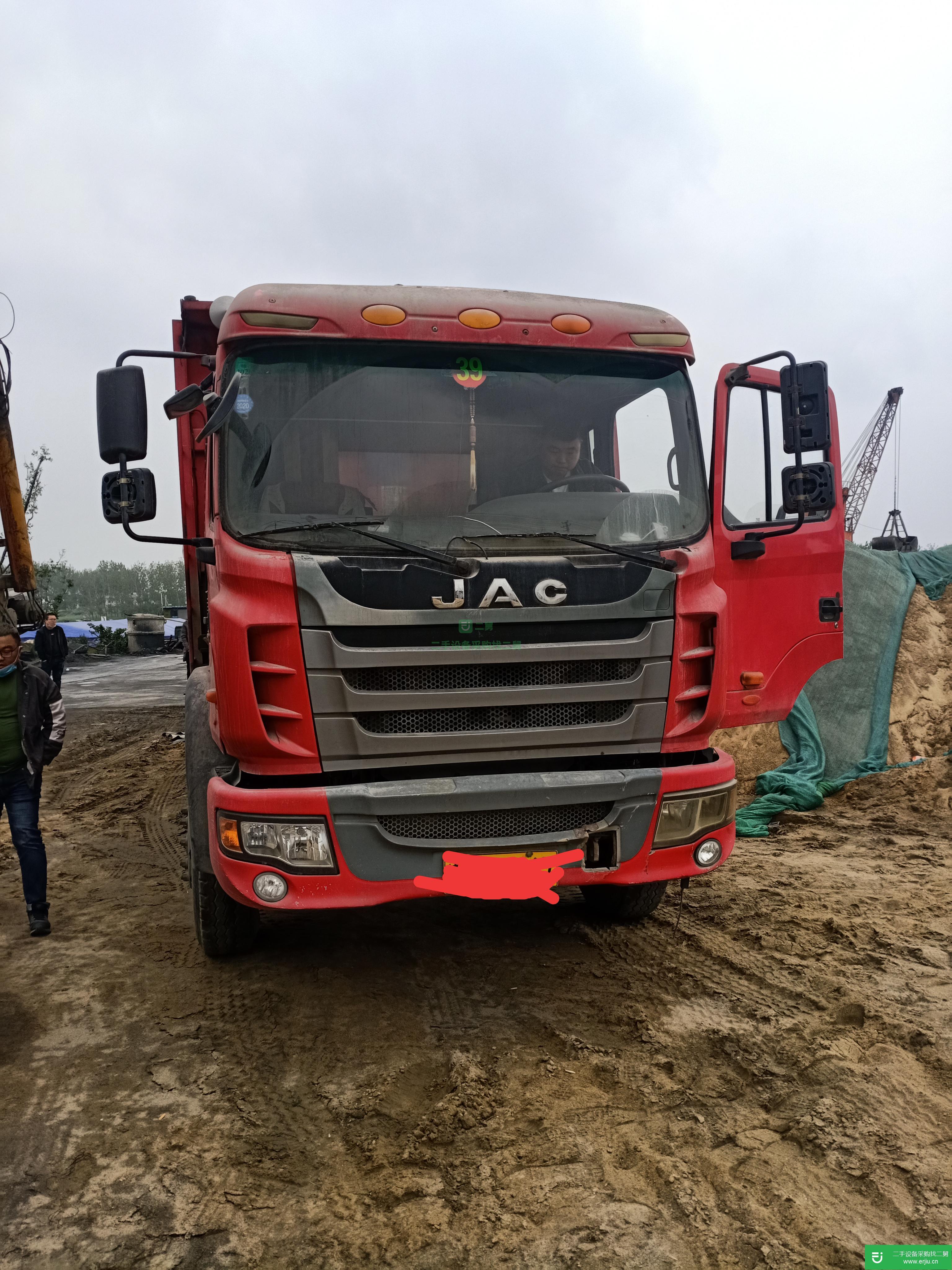 安徽出售二手江淮格爾發自卸車270馬力