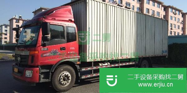 遼寧出售二手福田歐馬可箱式貨車