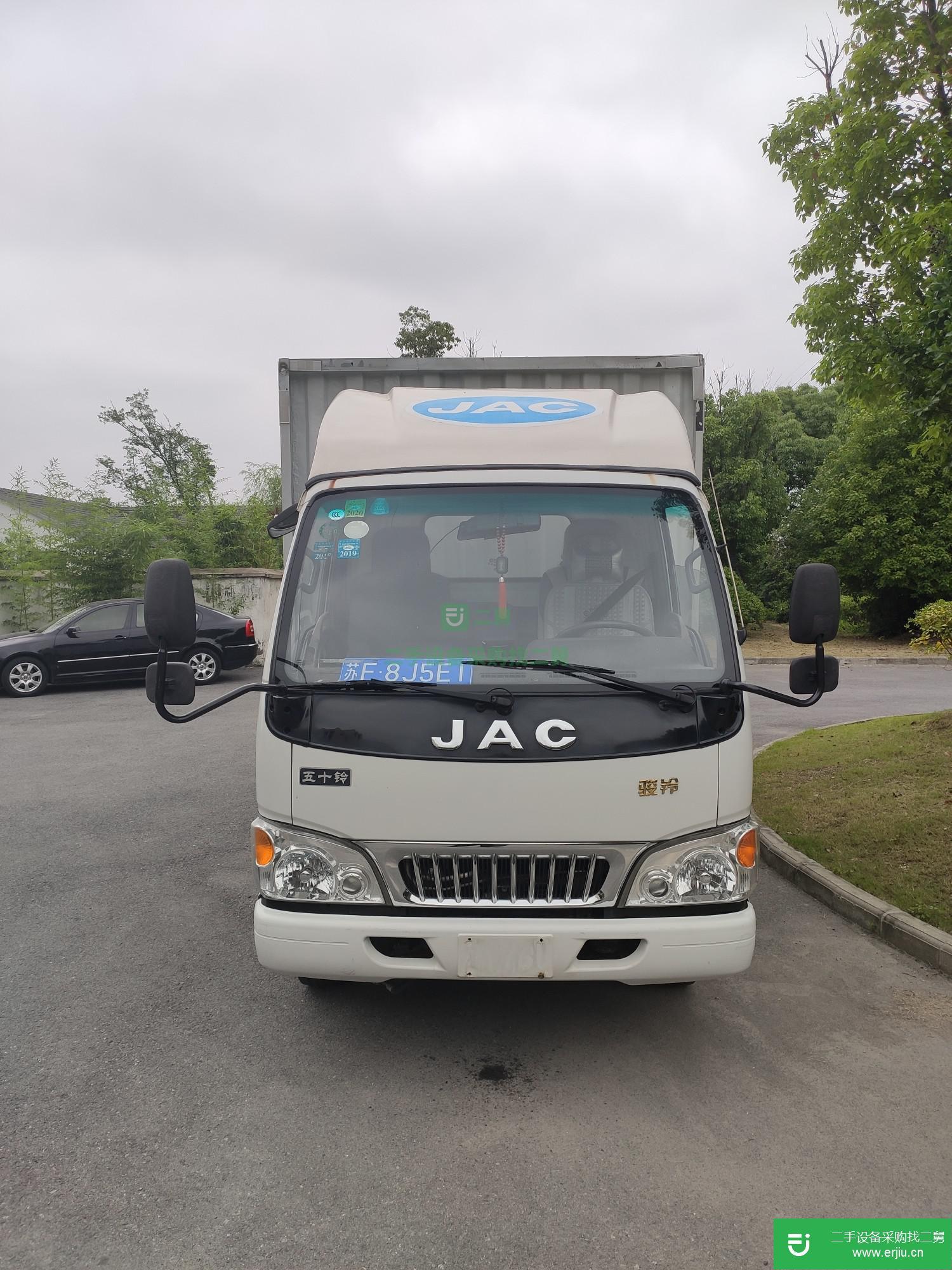 江蘇出售二手江淮駿鈴120馬力廂式貨車