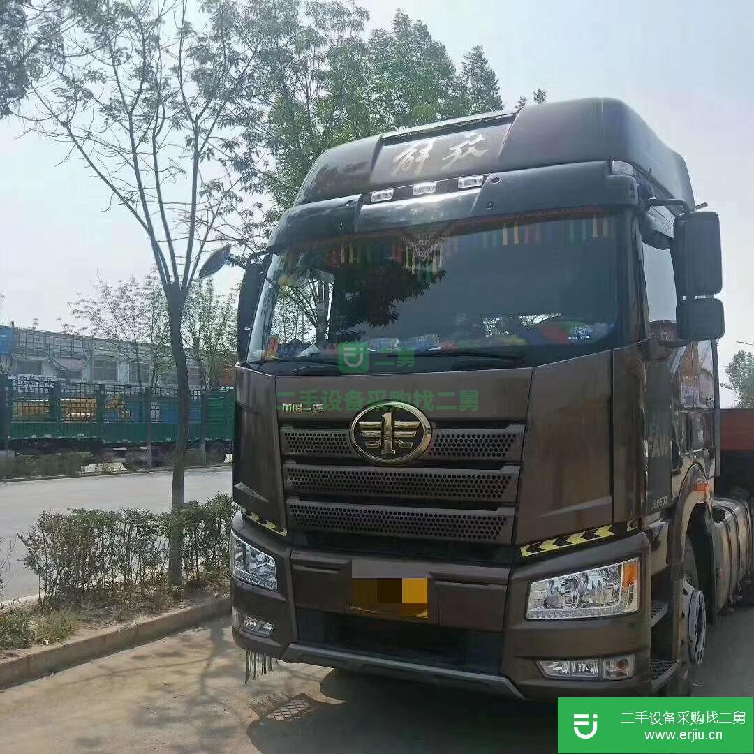 山東省出售二手一汽解放j6p牽引車