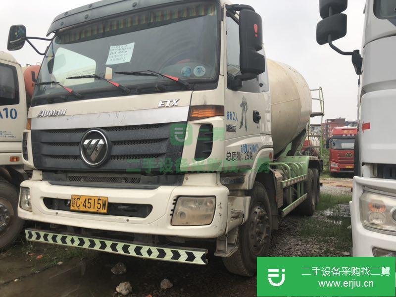江西出售二手福田歐曼336馬力攪拌車