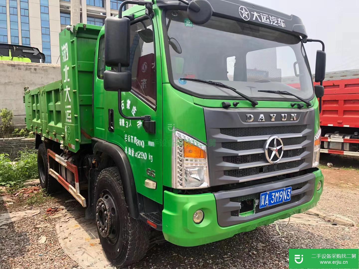 江蘇出售二手湖北大運自卸車160馬力