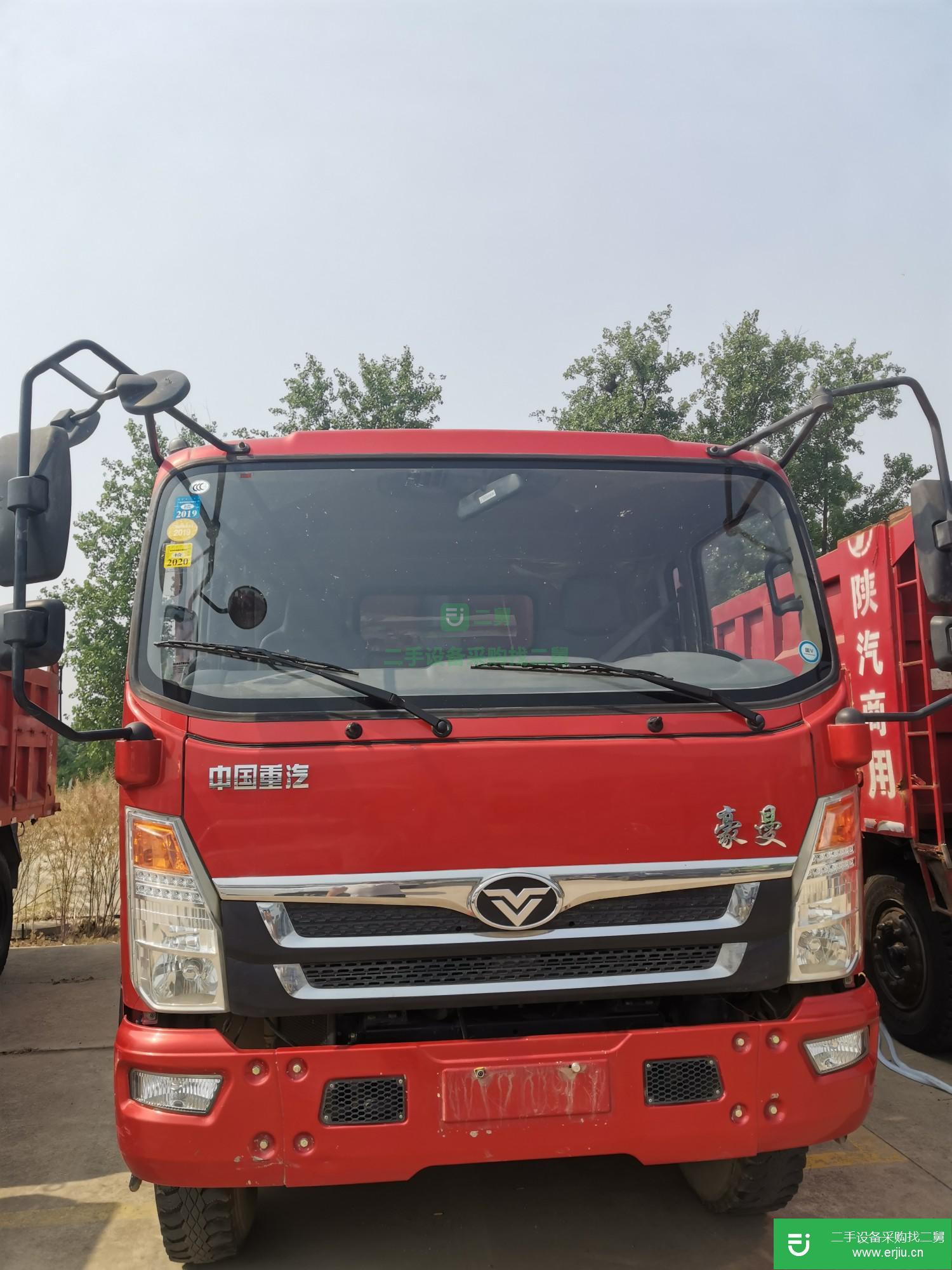 江蘇出售二手重汽豪曼185馬力自卸車