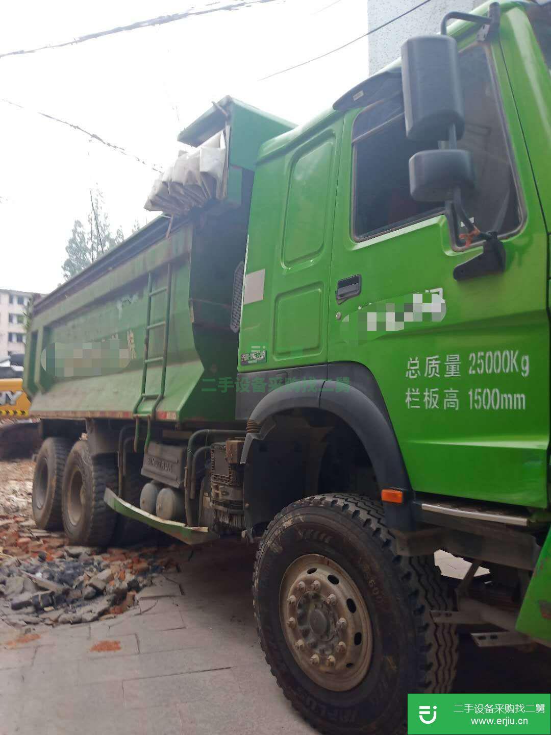 安徽出售二手重汽豪沃276馬力自卸車