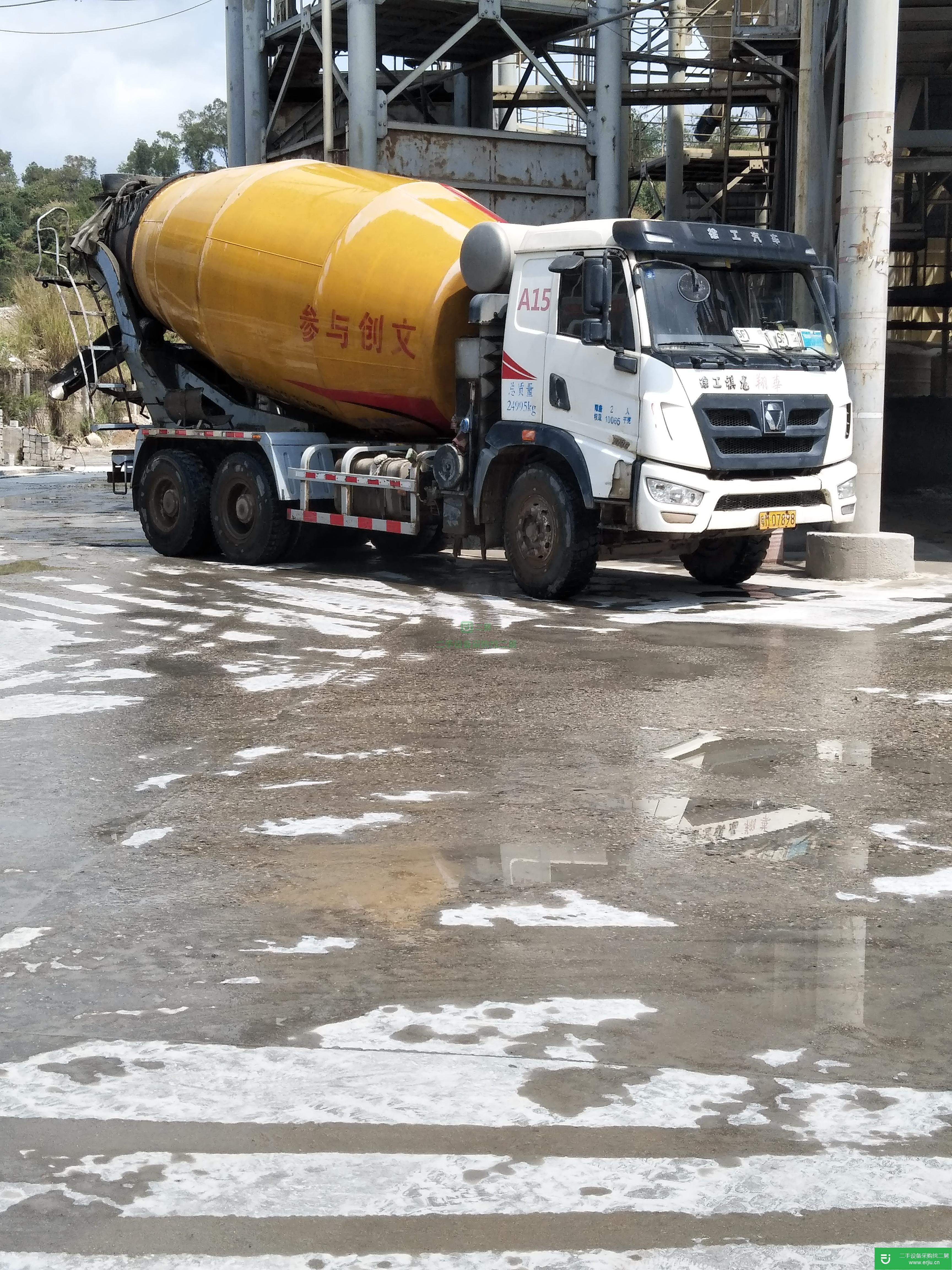 廣東出售二手徐工重卡攪拌車