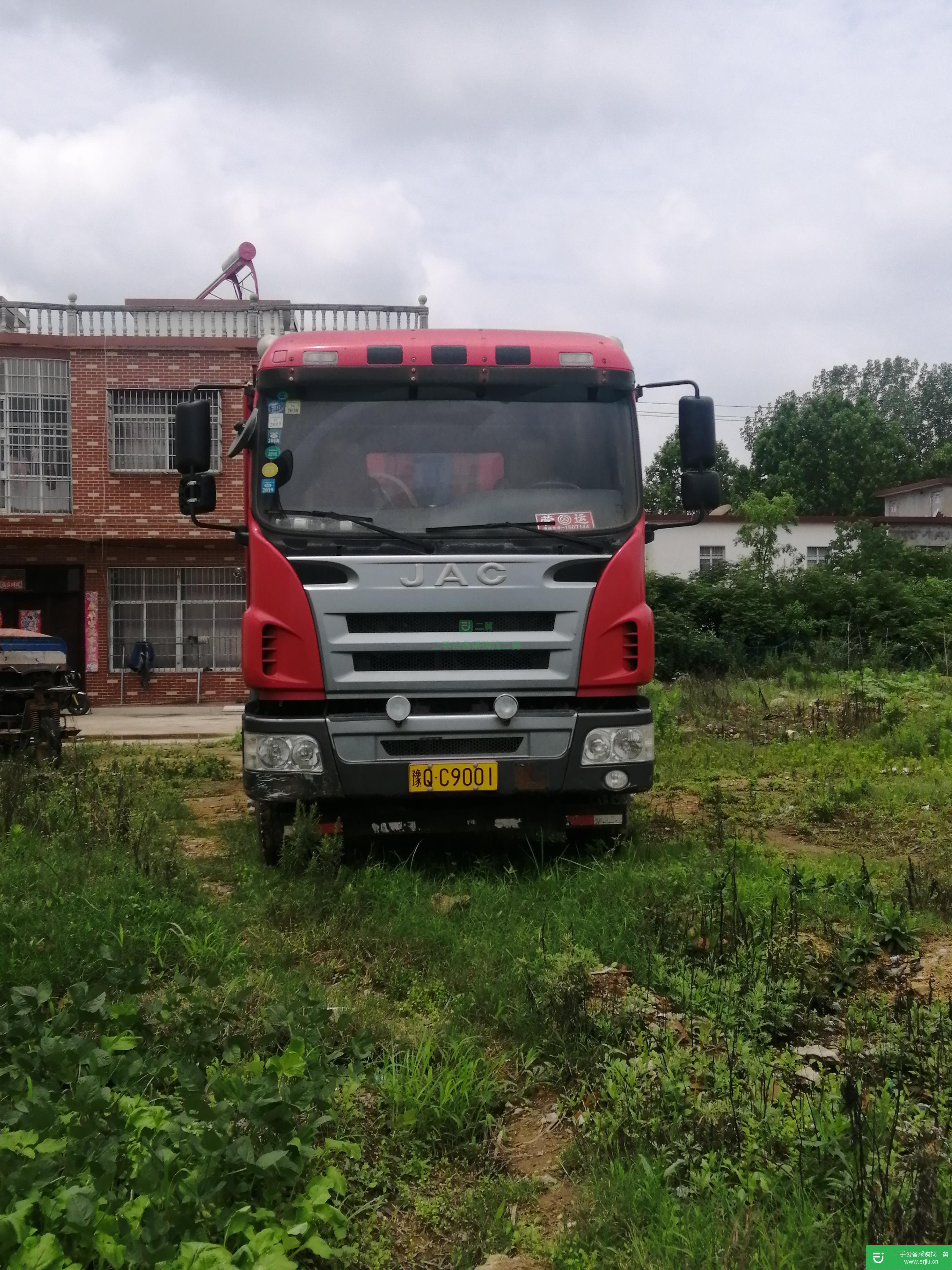 河南出售二手江淮格爾發(fā)自卸車