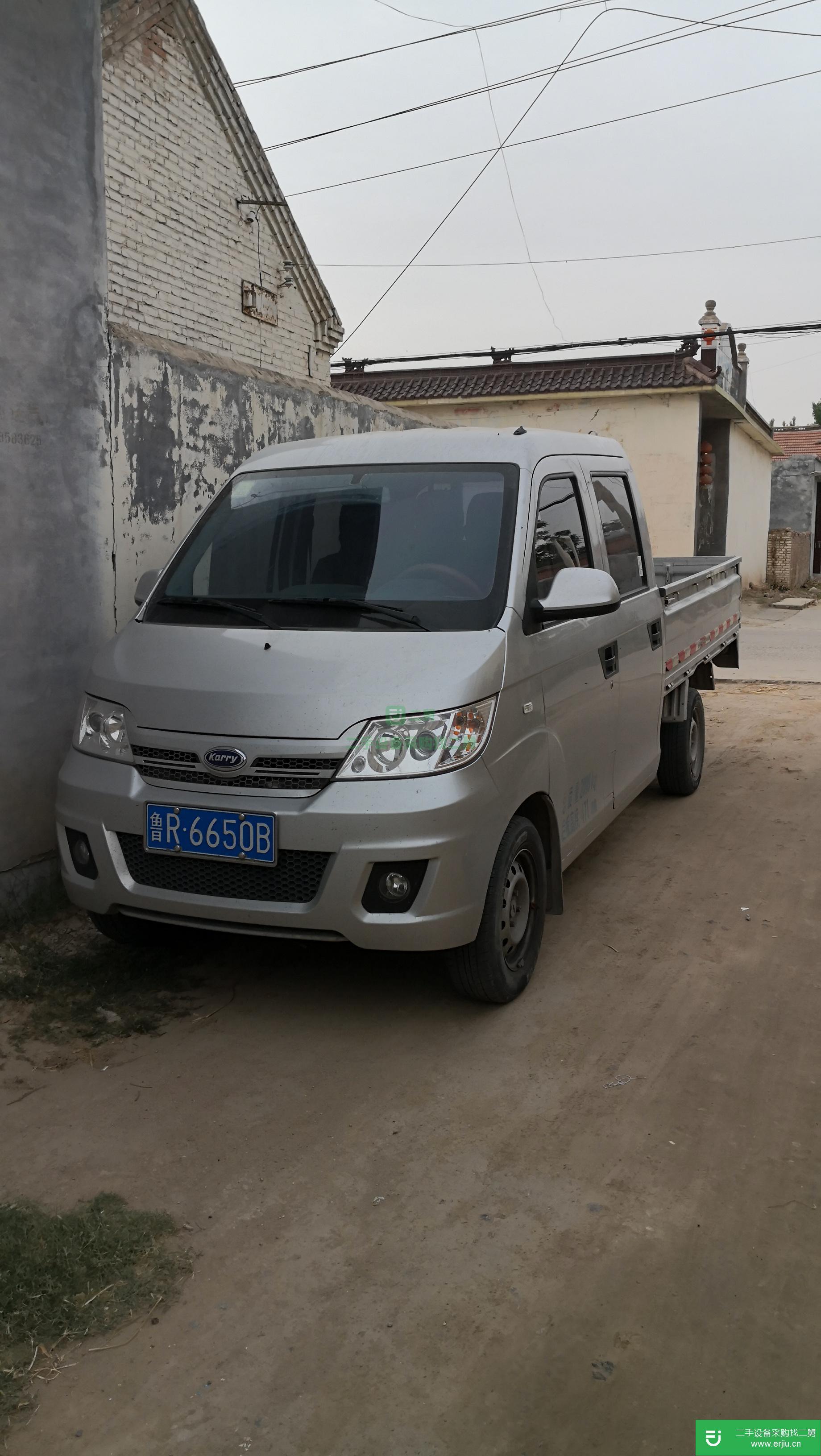 山東出售二手開瑞汽車載貨車82馬力