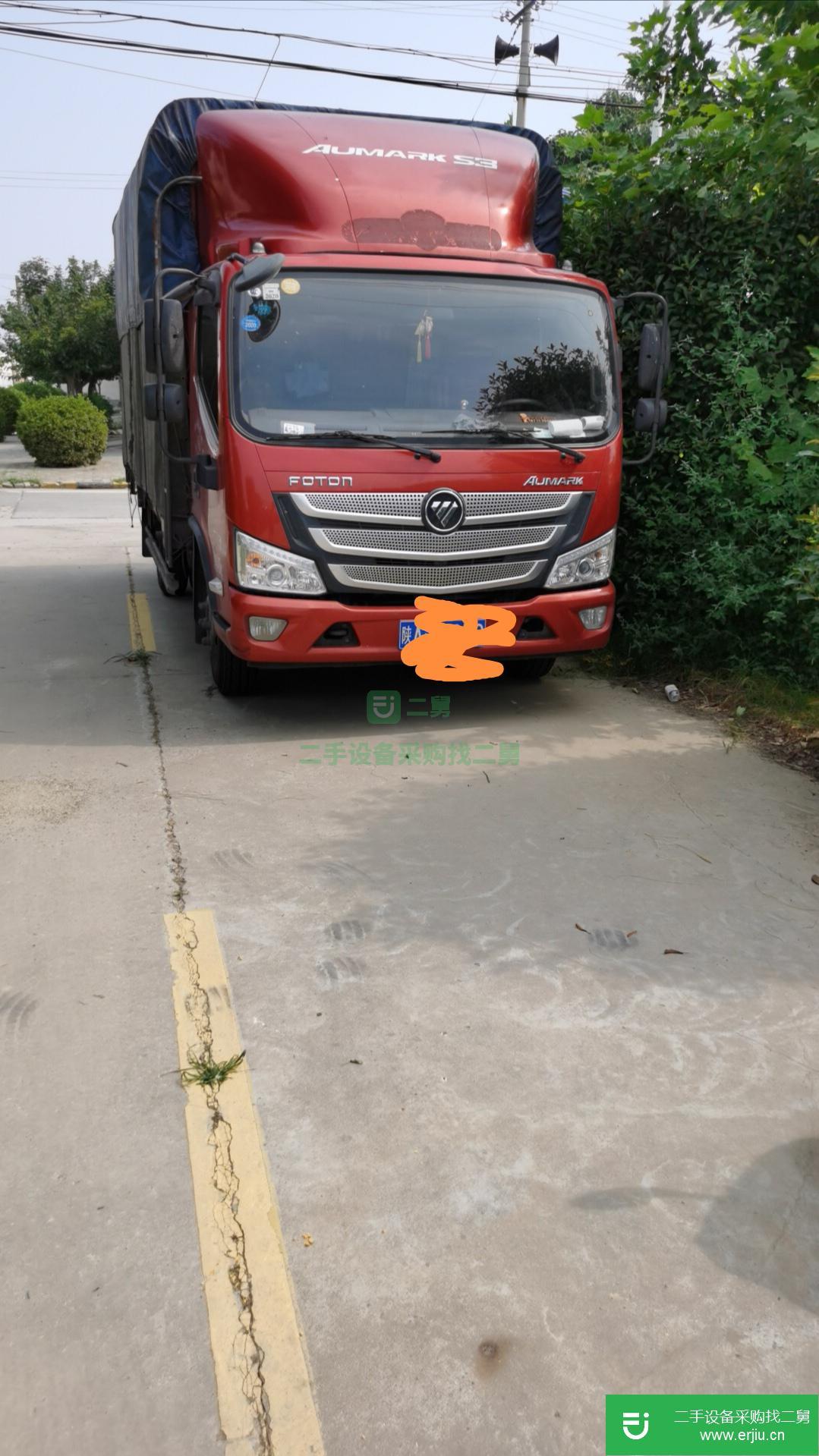 陜西出售二手福田歐馬可143馬力貨車