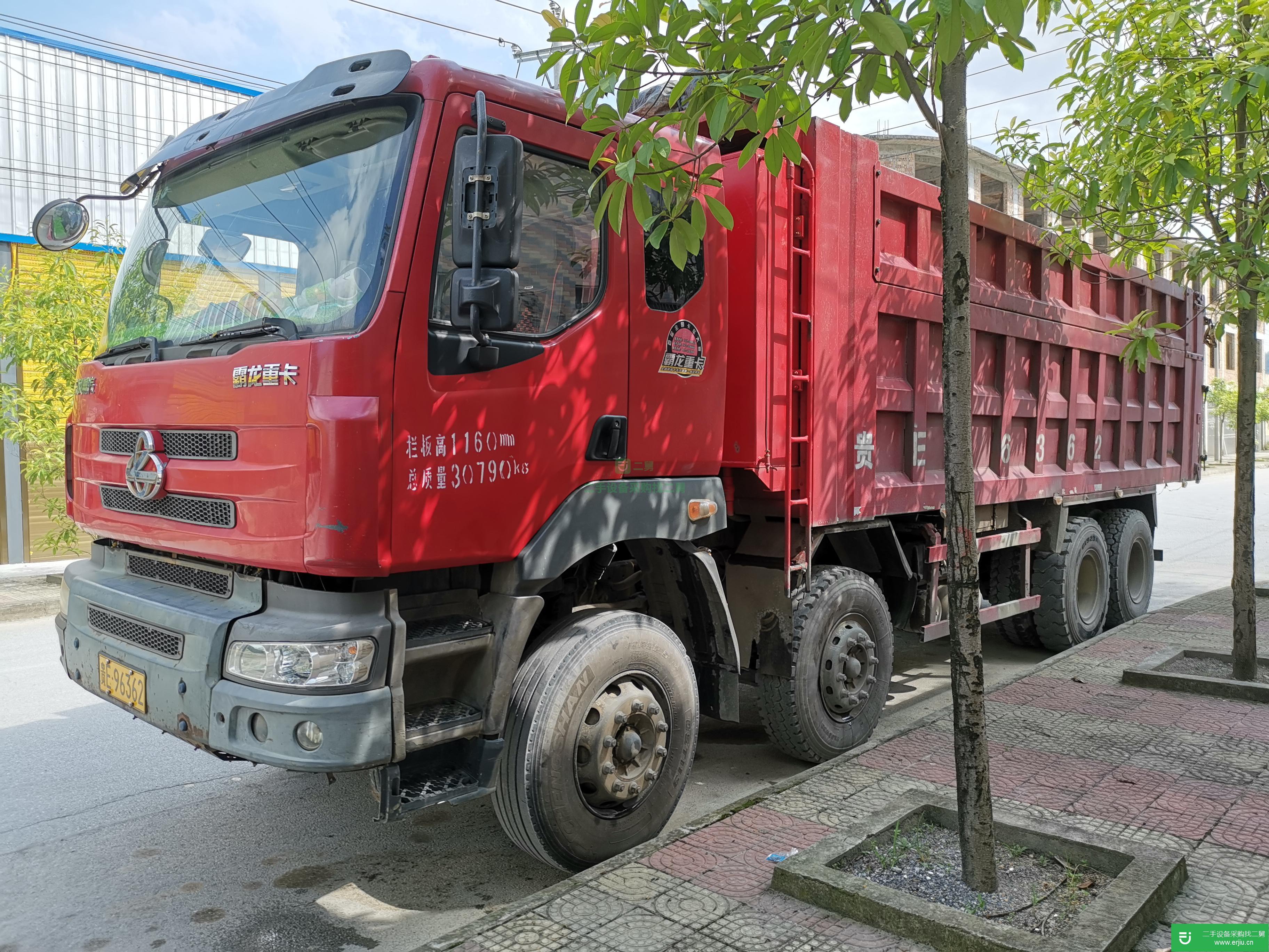 貴州出售二手東風柳汽自卸車290馬力
