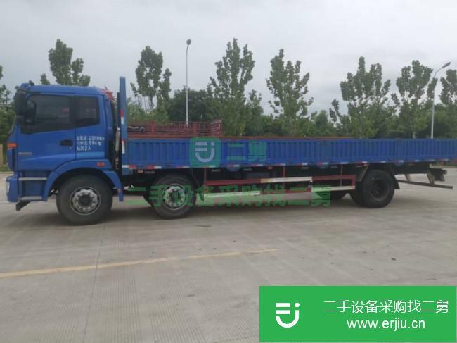 安徽出售二手福田歐曼前四后四平板貨車