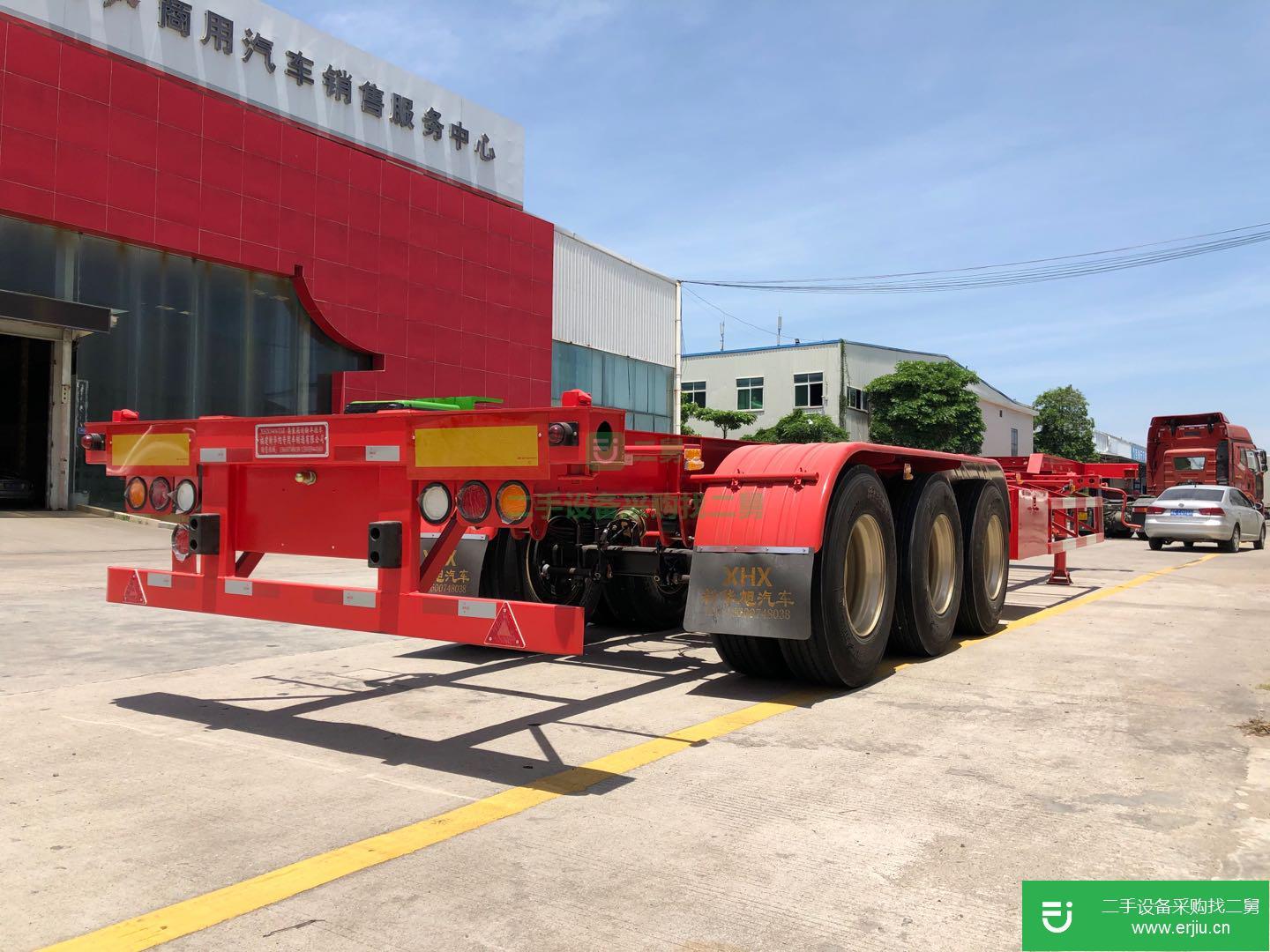 福建出售二手高低板廂式掛車