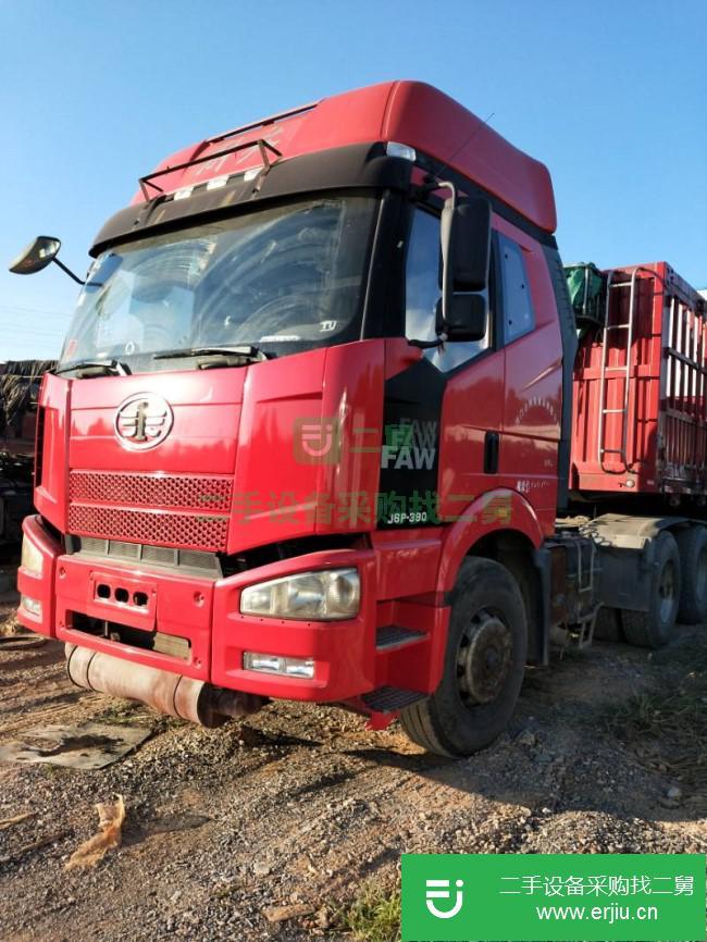 湖北出售二手一汽解放J6P半掛車