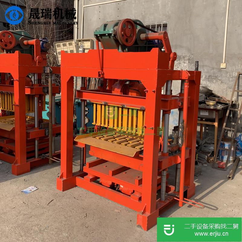 河南出售二手四孔制磚機