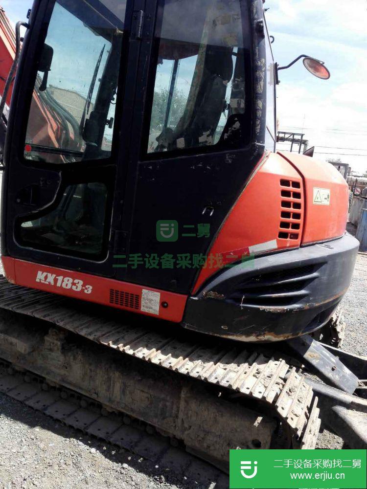 新疆出售二手久保田KX183-3挖掘機