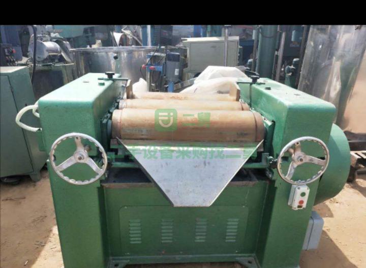 山東出售九成新的405型三滾研磨機
