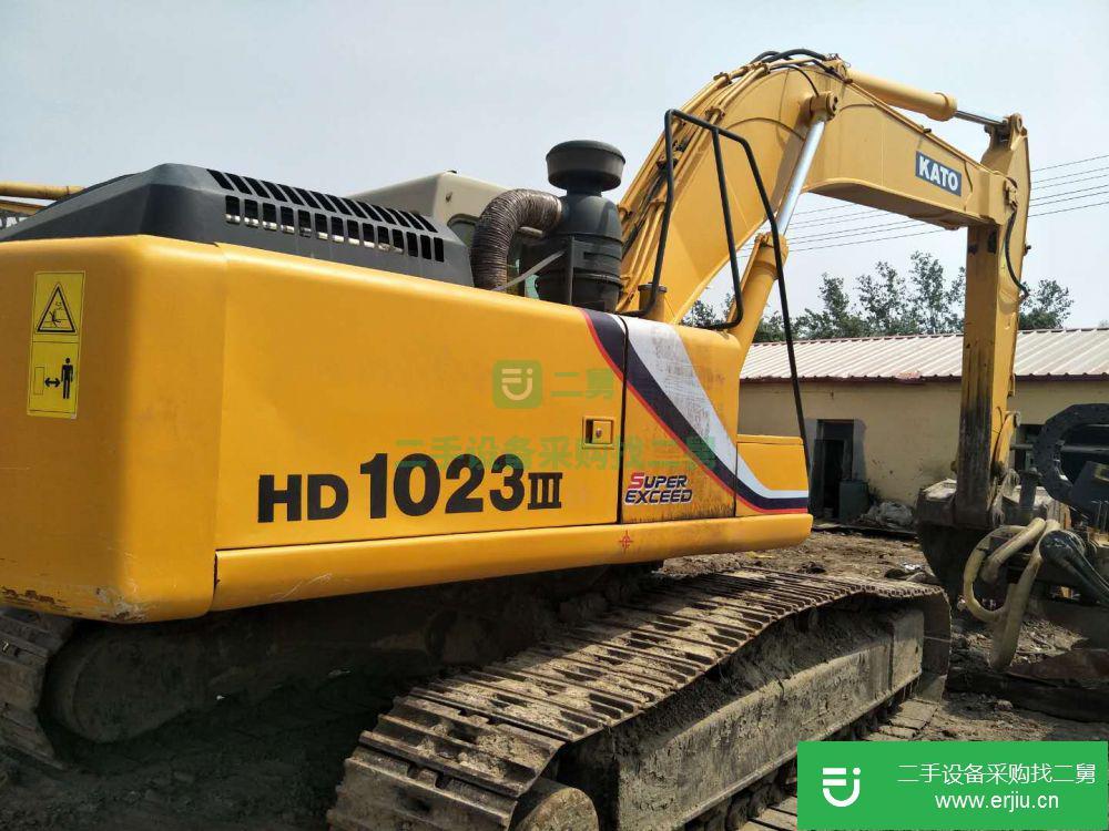 遼寧省出售二手加藤HD1023III挖掘機